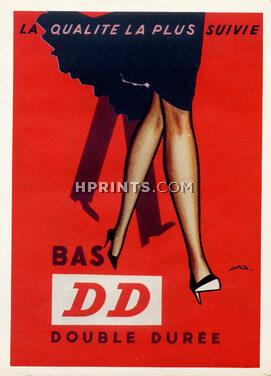 DD - Doré Doré 1959 Stockings, Gadoud