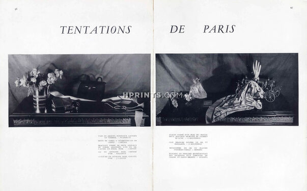 Cartier, Herz-Belperron, Hermès, Puiforcat, 1946 Fashion Accessories, Minaudière
