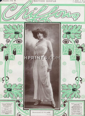 Mlle Polaire 1913 Photo Talbot