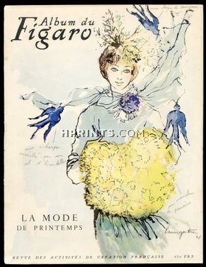 Album du Figaro 1948 N°14 Spring, Raymond Baumgartner, René Gruau, 200 pages