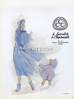 CCC (Comptoir Commercial Caoutchouc) 1950 Huguette de Vos