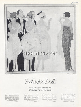 Marty 1919 Premet, Jenny, Madeleine & Madeleine, Dinner Dress