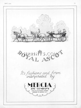 Mercia & Company 1929 Royal Ascott