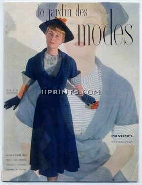 Le Jardin des Modes 1950 N°338, Jacques Heim, Schiaparelli, 64 pages