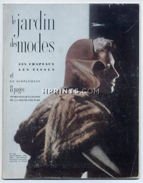 Le Jardin des Modes 1949 N°333, Paulette, Christian Dior, Jeanne Lanvin, Jean Dessès, Schiaparelli, 76 pages