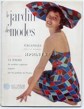 Le Jardin des Modes 1949 N°331 Jean Desses, "A chaque Parfum sa Robe", André Delfau, 70 pages