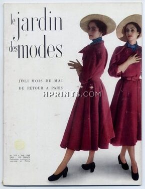 Le Jardin des Modes 1949 N°329, Christian Dior, Schiaparelli, Leonor Fini, 70 pages