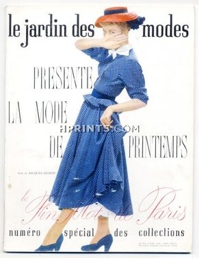 Le Jardin des Modes 1948 N°316, Jacques Griffe, Christian Dior, Marcelle Chaumont, Schiaparelli, 94 pages