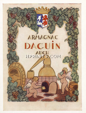 Armagnac Daguin 1946 Gascogne Auch