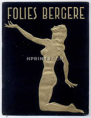 Folies Bergere 1957 "Ah ! Quelle Folie" Michel Gyarmathy, 46 pages