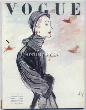 Vogue Paris 1948 October, Eric Arik Nepo, Tom Keogh, Winter Collections, 176 pages