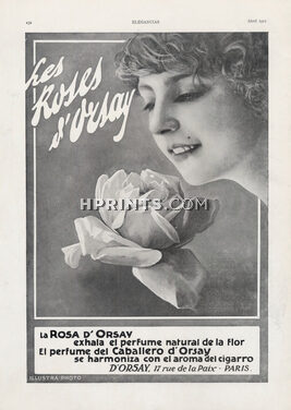 D'Orsay (Perfumes) 1912 "Les Roses" La Rosa d'Orsay