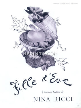 Nina Ricci (Perfumes) 1952 Fille d'Eve (Version B)