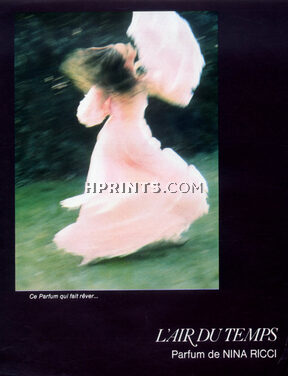 Nina Ricci (Perfumes) 1972 L'Air du Temps, David Hamilton (Parasol B)