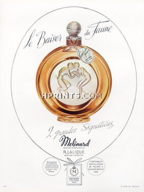 Molinard 1947 Le Baiser du Faune, Lalique