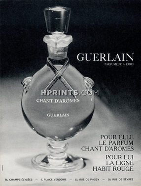 Guerlain (Perfumes) 1965 Chant d'Arômes