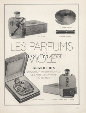 Violet (Perfumes) 1926 Pourpre d'Automne, Chypre, Les Sylvies