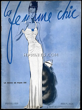 La Femme Chic 1941 May, Pierre Louchel, 34 pages