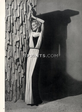Jeanne Lanvin (Couture) 1938 evening gown