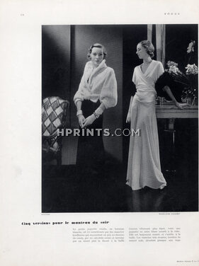 Madeleine Vionnet (Couture) 1932 Photo Edward Steichen