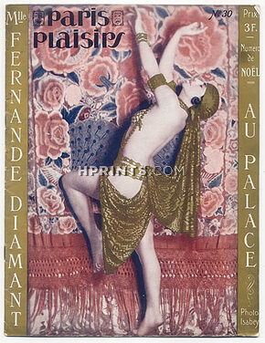 Paris Plaisirs 1924 N°30 Fernande Diamant, Yvette Darnys, Ranson, 28 pages