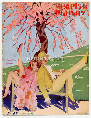 Paris Plaisirs 1928 N°67 "New-York-Paris", Mado Minty, 24 pages