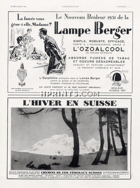 Lampe Berger 1930