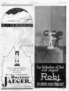 Robj (Decorative Arts) 1928 weight lifting, trinket art