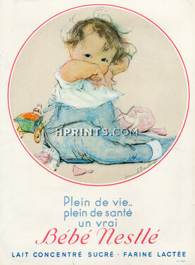 Nestle 1933 Baby
