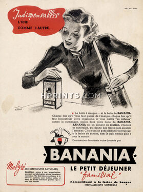 Banania 1939 Henri Sjoberg