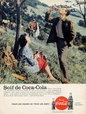 Coca-Cola 1959 "the countrys"
