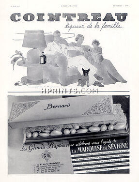Cointreau 1937 Jean Adrien Mercier, French Bulldog