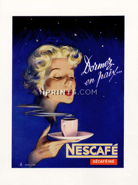 Nescafé 1954 Pierre Couronne
