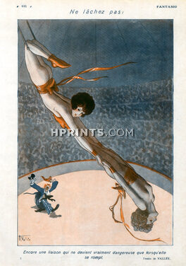 Armand Vallée 1927 Trapez Artists, Circus