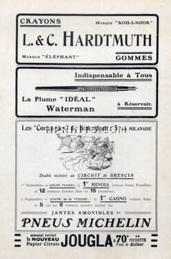 Michelin (Tyres) 1907 "Les Conquêtes" O'Galop, Bibendum
