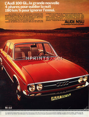 Audi (Volkswagen) 1972 100 GL