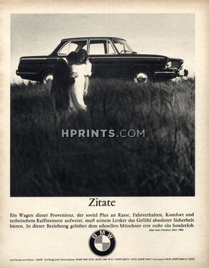 BMW (Cars) 1966 "Zitate"