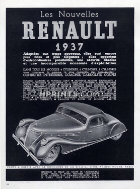 Renault (Cars) 1936