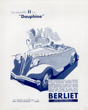 Berliet (Cars) 1934 "Dauphine"