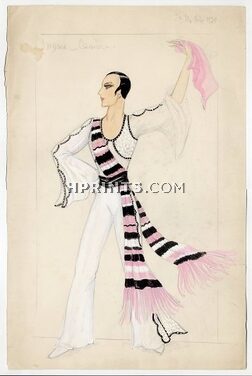 Jenny Carré 1934 Andrex, "Carioca", Original costume design