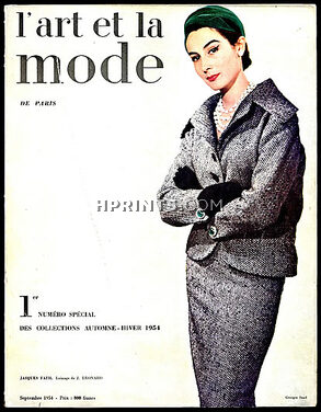 L'Art et la Mode 1954 September, Irwin Crosthwait, Bernard Blossac, 200 pages