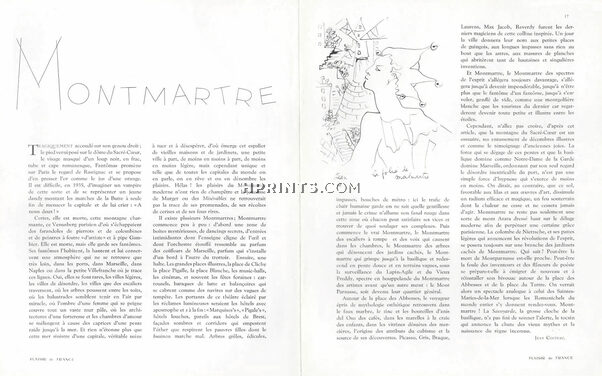 Montmartre, 1935 - Text by Jean Cocteau