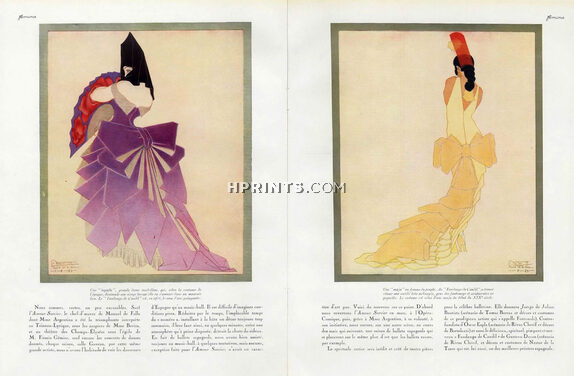 Les Ballets Espagnols, 1927 - Nestor de la Torre Spanish Ballets, "Fandango de Candil", Argentina, Text by Francis de Miomandre, 4 pages