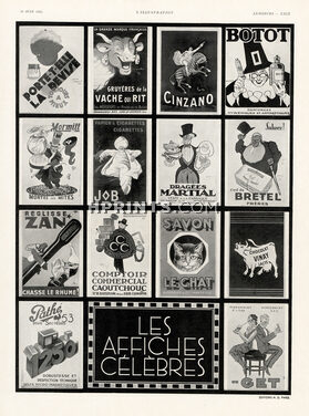 Les Affiches Célèbres 1934