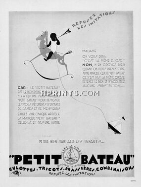 Petit Bateau (underwear) 1929 Magd Hérest
