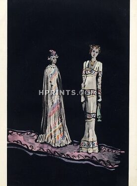 Maggy Rouff 1937 Evening Gown, Christian Bérard