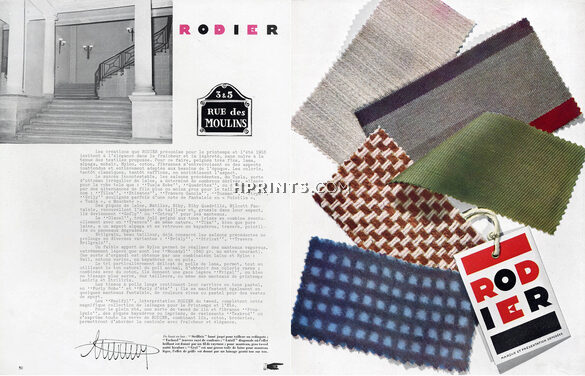 Rodier (Fabric) 1953