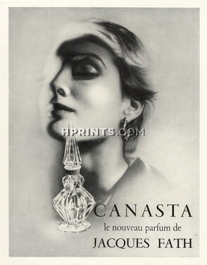 Jacques Fath (Perfumes) 1950 Canasta