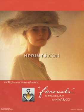 Nina Ricci (Perfumes) 1977 Farouche, Photo David Hamilton