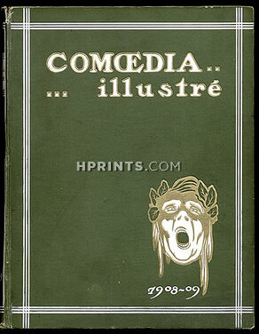 Comoedia Illustré 1908-1909 First Editor Volume 19 issues Ballets Russes, 642 pages